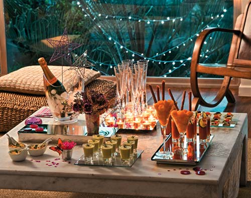 Como decorar a casa para o Reveillon gastando pouco Decoração da casa para o réveillon