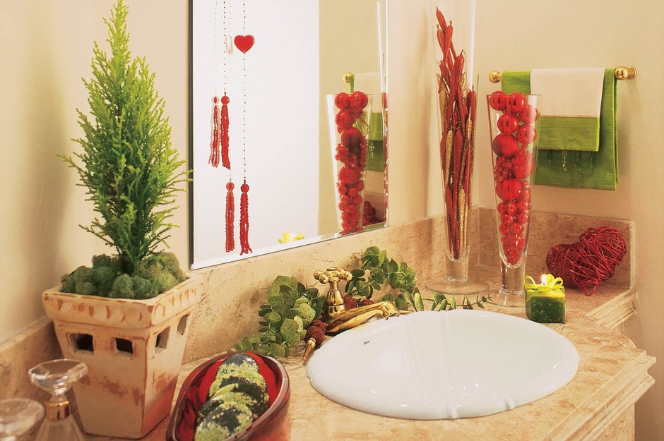 Decoração de Natal para Banheiros -> Banheiro Decorado Para Natal Decoração de Natal para Banheiros -> Banheiro Decorado Para Natal