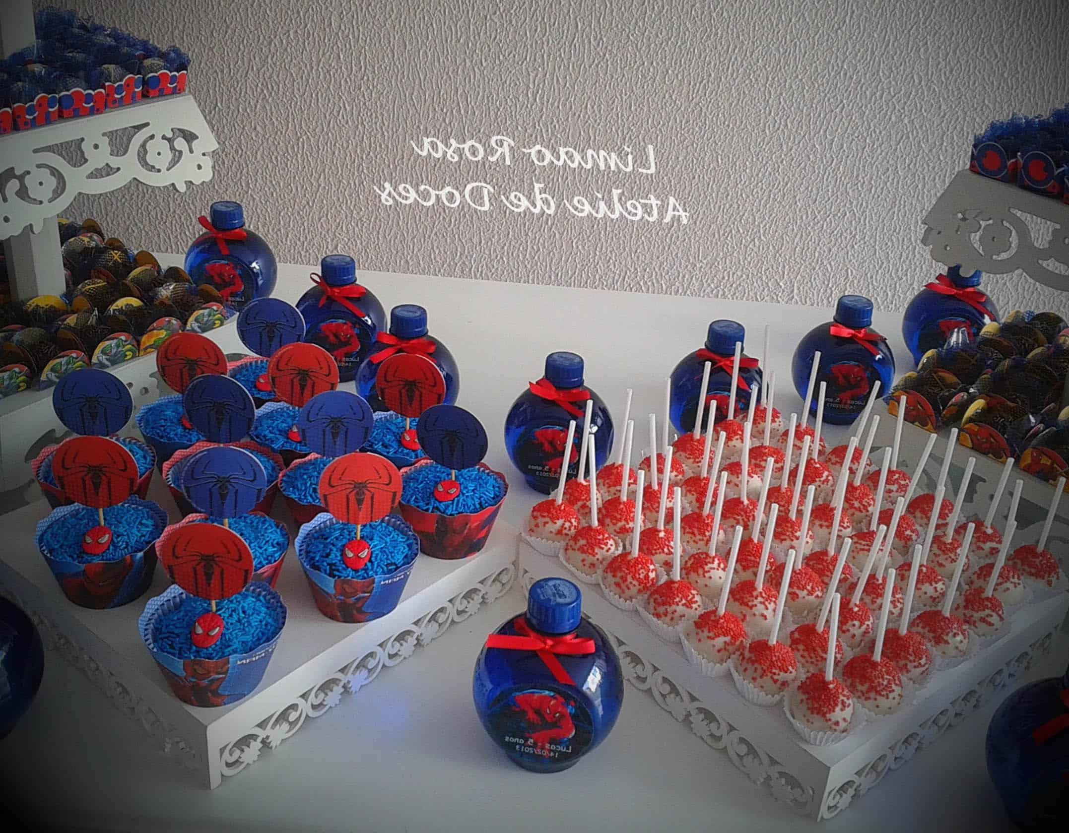 Artigos de festa homem aranha