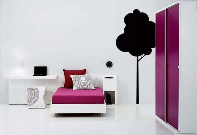 Dicas de decoração de quarto duma adolescente quarto rapariga minimalista Dicas de decoração de quarto duma adolescente