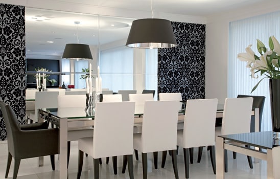 Salas de jantar decoradas Salas de jantar decoradas